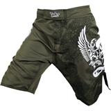 Venum Army Green Voodoo Fight Shorts 